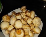 Foto del paso 1 de la receta: Champiñones salteados con jamón
