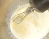 A picture of step 1 of Chocoflan 😋.
