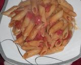 صورة لخطوة 4 من وصفة مكرونة بالصلصه وقطع الطماطم 😋😋