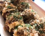 A picture of step 1 of Takoyaki.