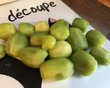 Une image de l'étape 7 de Tarte aux kiwis et noix de coco (pâte brisée à la banane).
