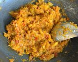 A picture of step 7 of Turnip (Shalgam) Ka Bharta.