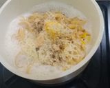 Foto langkah ke 7 dari resep # 151 : Creamy Fettuccine Carbonara.