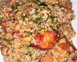 Jallof rice with beansmatakin girki1 hoto
