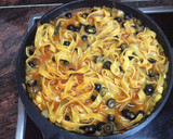 Foto del paso 3 de la receta: Tallarines con pollo y parmesano