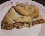 Foto del paso 8 de la receta: Tarta de verduras, carne y queso. (Base de Repollo)