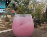 Foto langkah ke 5 dari resep Es Lumut Strawberry.