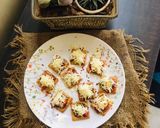 A picture of step 4 of Biscuit pizza.
