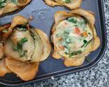 Cheesy Vegetables Potato Cup recipe step 6 photo