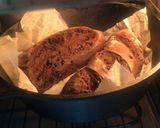 A picture of step 8 of French Chocolate Baguette.