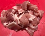 A picture of step 1 of Veggies & Bacon Omelet 🧀🍳🥓.