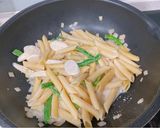 奶油鮭魚義大利麵的食譜步驟4照片