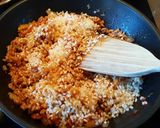 A picture of step 4 of Stuffed Peppers with Rice.