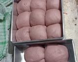 Foto langkah ke 4 dari resep 9. B. Roti Kasur Telo Ungu💜.