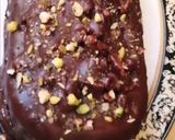 Une image de l'étape 11 de Marbré glaçage chocolat noir🍫 pistaches noisettes 🍵.