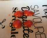 Une image de l'étape 6 de Salade de tomates et poivrons rouges grillés à la mozzarella et coriandre.