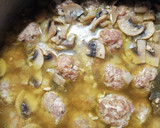 Foto del paso 5 de la receta: Albóndigas con salsa de champiñones