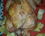 Foto del paso 5 de la receta: Pollo Relleno Con Papas Al Horno😋