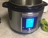 A picture of step 3 of Instant Pot Adobo chicken.