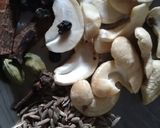 A picture of step 1 of Vegetable biryani.