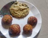 A picture of step 4 of Paddu with Chutney.
