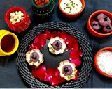 A picture of step 5 of Purple Yam Ladoo With Coconut Basundi Katori.