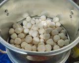 Hình bước làm 3 của món Chè khoai mì dẻo