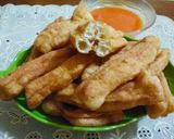 Foto langkah ke 8 dari resep Cakwe goreng saus cuko😋.