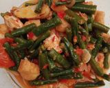 Foto langkah ke 4 dari resep Tumis kacang panjang + tahu.