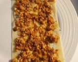 A picture of step 8 of Lasagna roll.