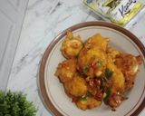 Foto langkah ke 8 dari resep Telor Goreng Tepung Saus Asam Manis.