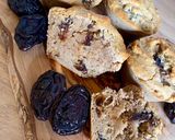 Une image de l'étape 6 de Muffins ultra moelleux noisette et pruneaux, sans sucre, sans beurre et sans gluten.