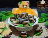 A picture of step 9 of Dates Biscuits bites.