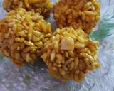 Mudhi Muan Laddu /murmurs gur laddu /puffed rice laddu recipe step 3 photo