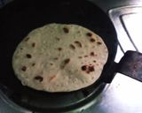 A picture of step 2 of Celery chapati.