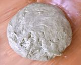 Hình bước làm 1 của món Tarte Flambée (Flammekueche) Tảo Spirulina - Bánh Tart Mặn Vùng Alsace
