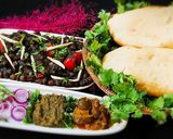 पिंडी छोले और केले के भटूरे (pindi chole aur kele ke bhature recipe in Hindi) रेसिपी चरण 5 फोटो