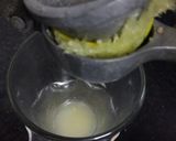 A picture of step 1 of Rose Mojito.