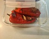 Kápia paprika tekercs recept fázis 1 fotója