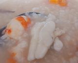 Hình bước làm 2 của món Cháo tôm và râu mực
