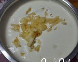 A picture of step 4 of Milkybar and Pineapple Souffle.