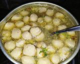 Foto langkah ke 6 dari resep Bakso ayam homemade.