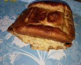 A picture of step 6 of Toasted Bread With Eggs and grilled Chicken.