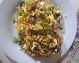 Foto del paso 7 de la receta: Huevos con chorizo / Omelette XL / Huevos revueltos 🍳