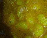 A picture of step 5 of Dum aloo.