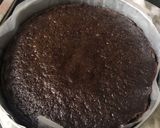 A picture of step 3 of Cream cheese chocolate cake.