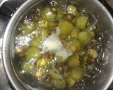 A picture of step 1 of Gumberry veggie.