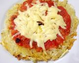 Foto del paso 3 de la receta: Pizza con base de papa rallada