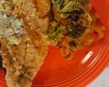 Foto del paso 4 de la receta: Filete de pescado (pescadilla) con salsa de verdeo y vegetales