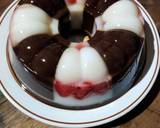 Cara Membuat 553 Puding Coklat Strawberry Coklat Black Forest 7